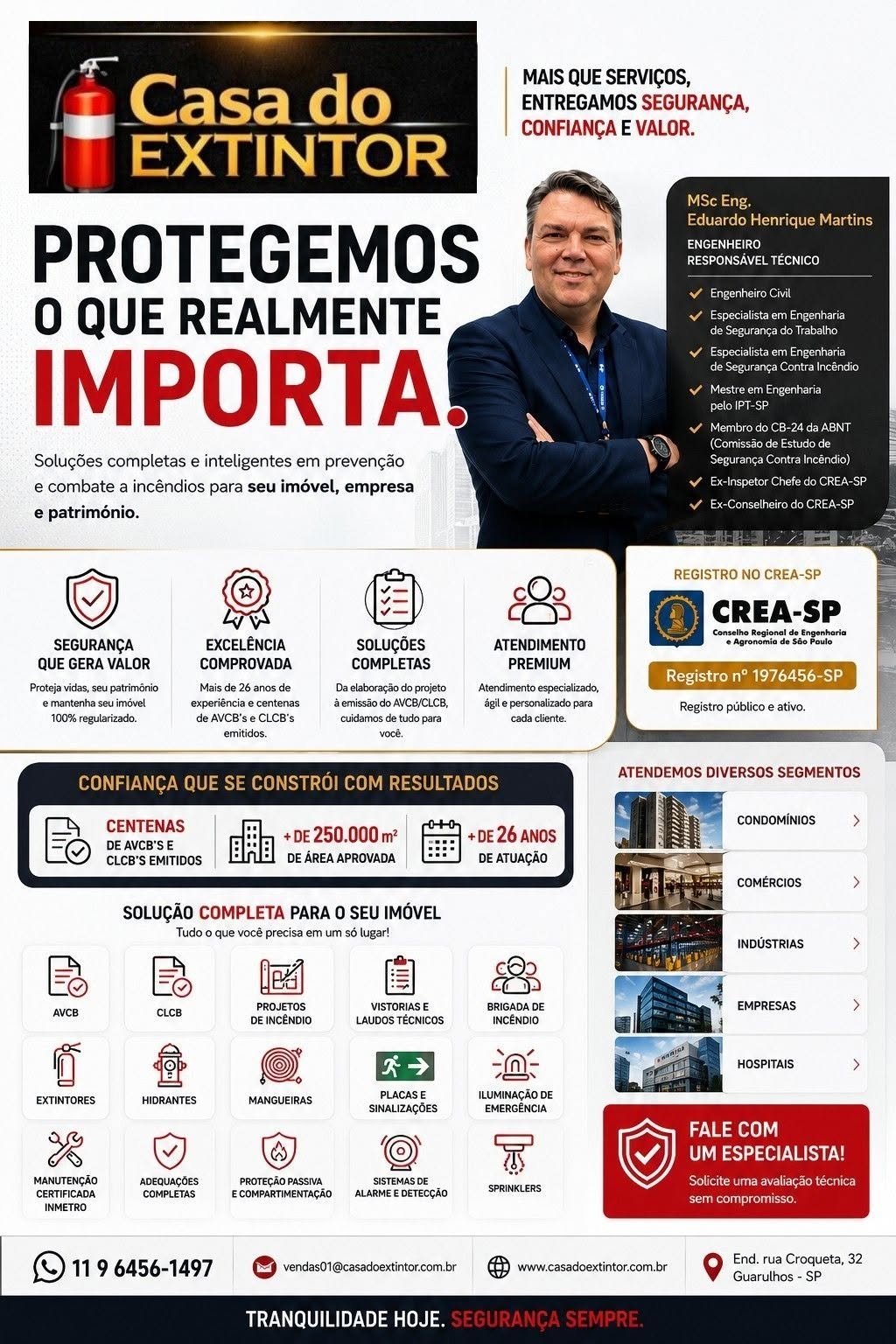Empresa de assessoria para AVCB e CLCB