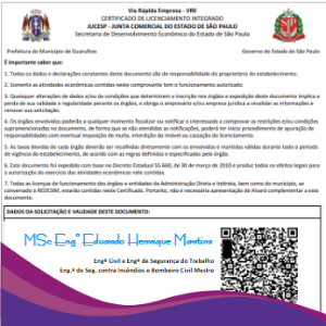 Licença_de_Funcionamento, Licença_Municipal, Alvará_de_Funcionamento, CLI, VRE, Licença_da_prefeitura_de_guarulhos